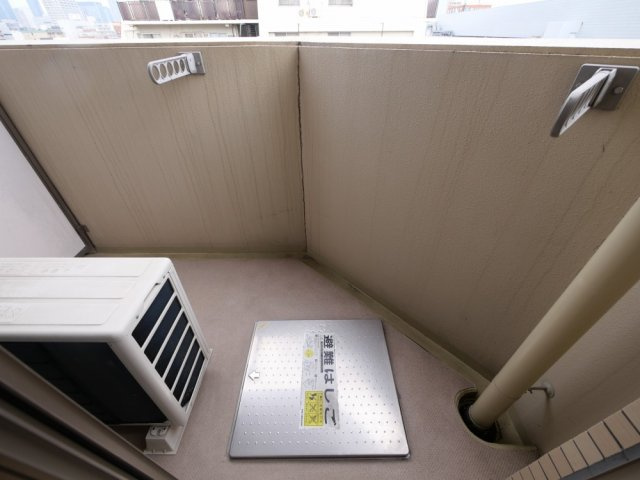 Fortuney北堀江のバルコニー