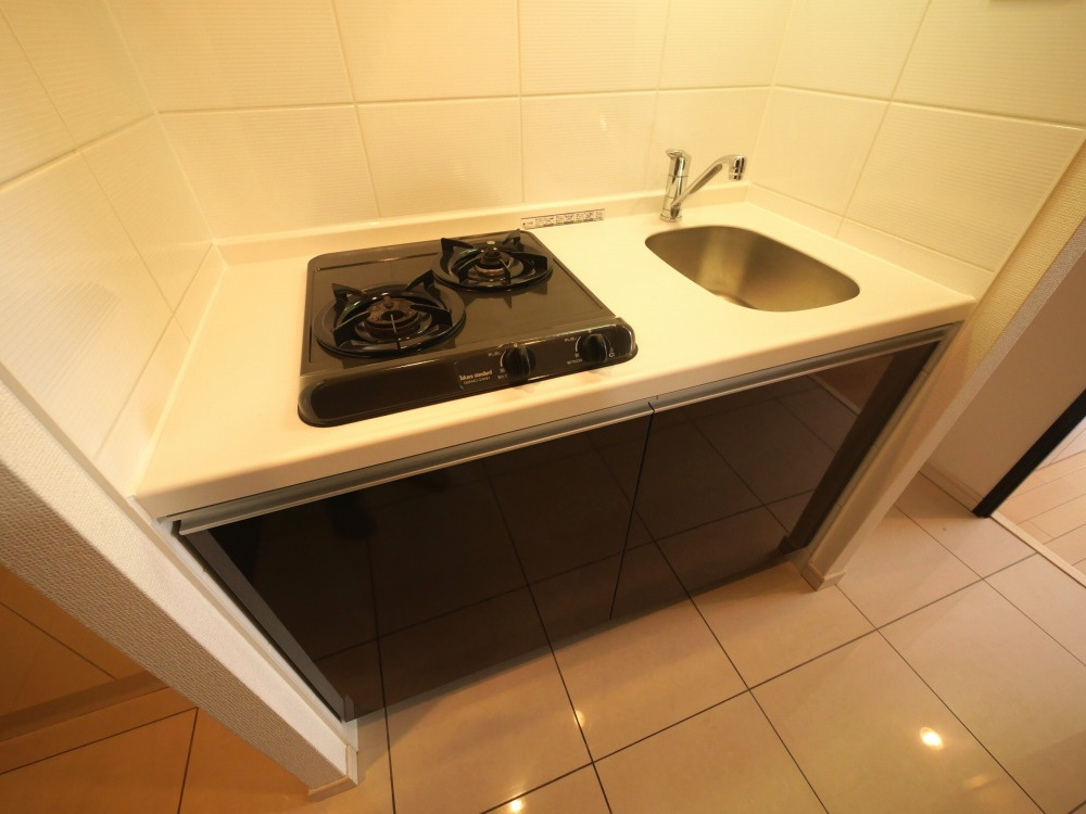 Fortuney北堀江のキッチン