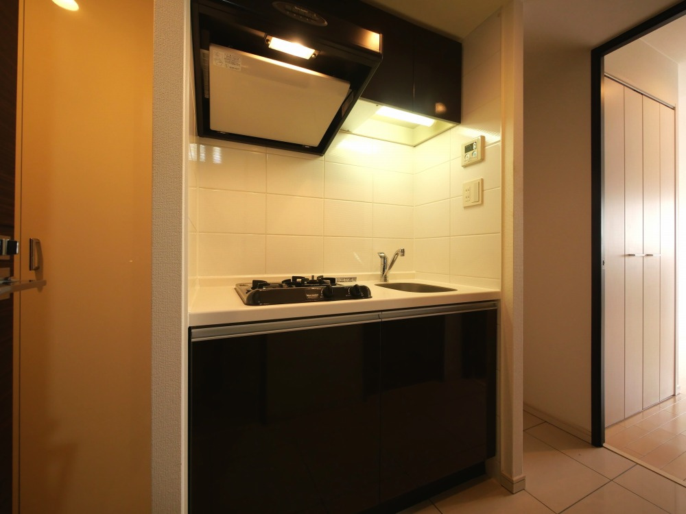 Fortuney北堀江のキッチン