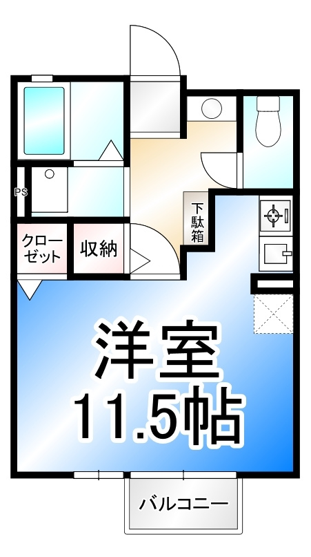 クレアールの間取り