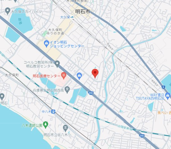オーズガーデンイーストC棟　6階の地図