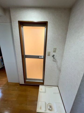 室内洗濯機置き場