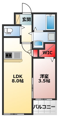 【間取り】 | St.Residence七道 