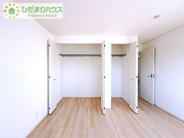 【収納】 | つくば市台町第3　新築戸建　1号棟 | 全室にクローゼットが付いていて、お部屋の住空間もスッキリ広々使えそうです(^^)
