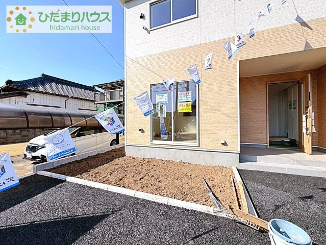 【庭】 | つくば市台町第3　新築戸建　1号棟 | お子様の元気なお外遊びも、自宅のお庭なら安心ですね(^^♪