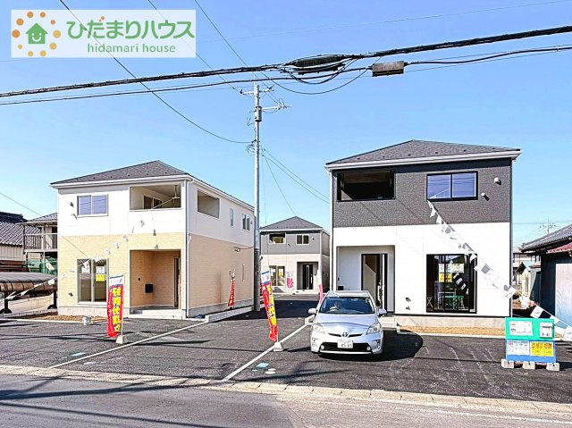 【外観】 | つくば市台町第3　新築戸建　1号棟 | 是非一度、ご家族そろってご内覧ください♪