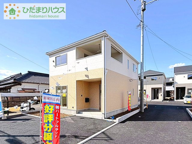 【外観】 | つくば市台町第3　新築戸建　1号棟 | 白を基調とした明るい印象を受ける外観です！