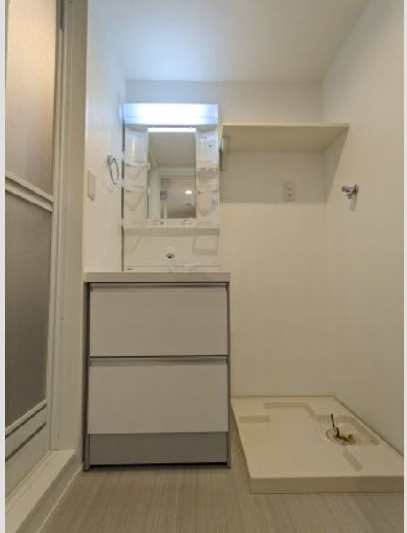 ハーモニーテラス白子町の洗面所