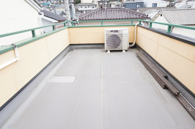 中古戸建　大東市北条３丁目（平成17年築）のバルコニー|ルーフバルコニー
