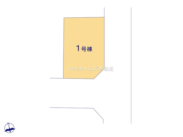 【区画図】 | 名古屋市港区東茶屋１丁目494『仲介料無料』新築戸建て | 1号棟
