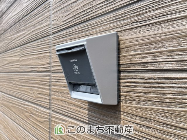 CRADLEGARDEN小山市横倉第4の設備|電気自動車用コンセントのソケットがございます。電気工事後に使用可能です。
