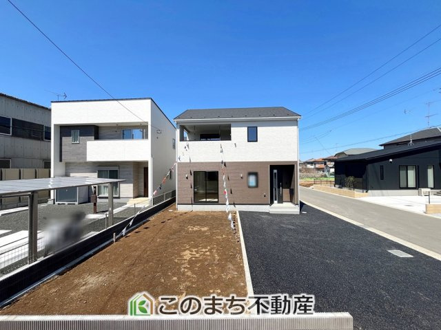CRADLEGARDEN小山市横倉第4の外観|"憧れのマイホーム・理想の我が家・ご家族が集う家を手に入れませんか？
弊社宅建士が全力でサポートさせて頂きます。"
