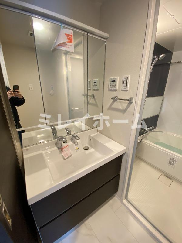 メゾンドアーク南大井の洗面所