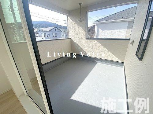 【バルコニー】 | 【仲介手数料０円】平塚市山下第15　新築一戸建て　全4棟 | 平塚市山下第15　新築一戸建て　全4棟