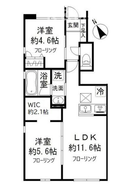Ｃａｓａ　Ｌｕｍｉｎｏｓａの間取り| 