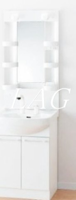 【洗面所】 | サクラテック橋本 | 独立洗面台です。（同仕様設備です。）