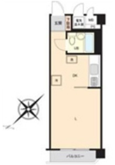 京急西広島マンション(JS)の間取り