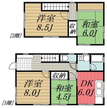 【間取り】 | 園生町戸建/102-1