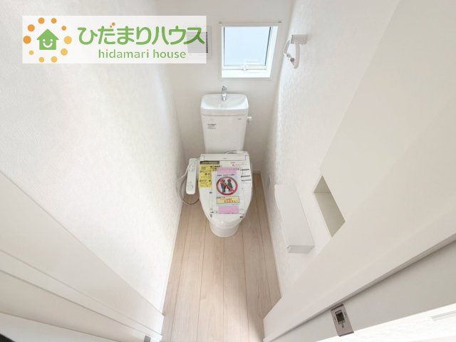 【トイレ】 | つくば市台町第3　新築戸建　2号棟 | トイレは1F、2F共に完備！取り合いになることがありませんね(^^)/