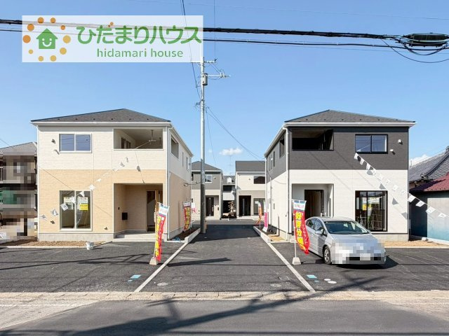 【外観】 | つくば市台町第3　新築戸建　2号棟 | 病院やスーパー・薬局が近く、お買い物にも便利な住環境は、長く快適に暮らせます(^^)/