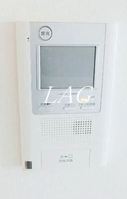 【セキュリティ】 | クレア堀切菖蒲園 | モニター付きインターホンです。