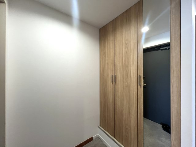 笑顔サンサン♪太陽サンサン♪【リノベ／サン・ステージ緑園都市東の街九番館】の玄関