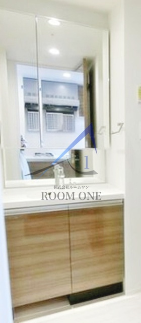 サンイング飯田橋の洗面所|洗面台です。