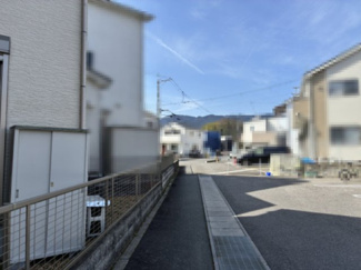 【前面道路含む現地写真】 | 大津市雄琴6丁目23-1　中古戸建