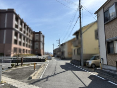 【前面道路含む現地写真】 | 大津市雄琴6丁目23-1　中古戸建