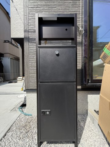 新座市片山3丁目のセキュリティ|宅配ボックス付きのモニター付きインターホン