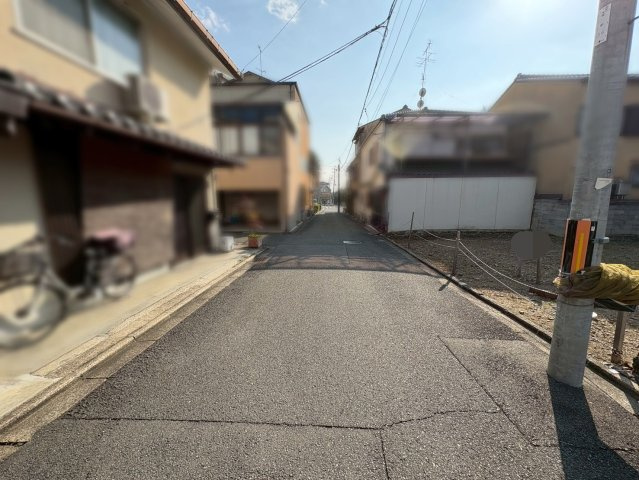 御前通今出川上る鳥居前町の前面道路含む現地写真