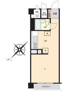 京急西広島マンション(JS)の間取り