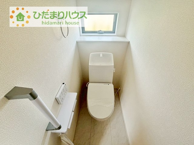 【トイレ】 | 第2土浦市並木　新築戸建　1号棟 | トイレは1F、2F共に完備！取り合いになることがありませんね(^^)/