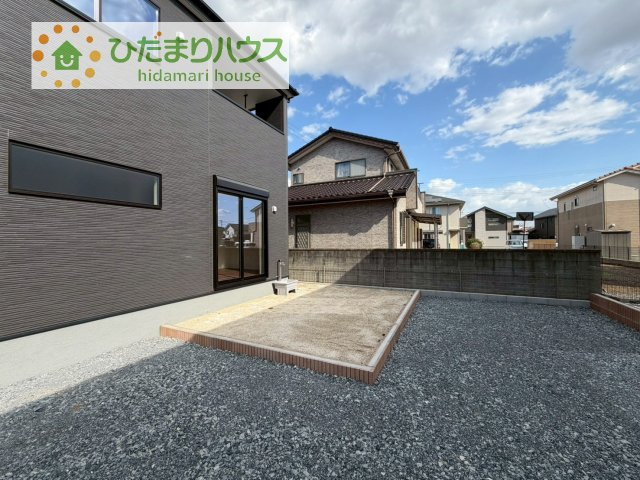 【庭】 | 第2土浦市並木　新築戸建　1号棟 | お子様の元気なお外遊びも、自宅のお庭なら安心ですね(^^♪