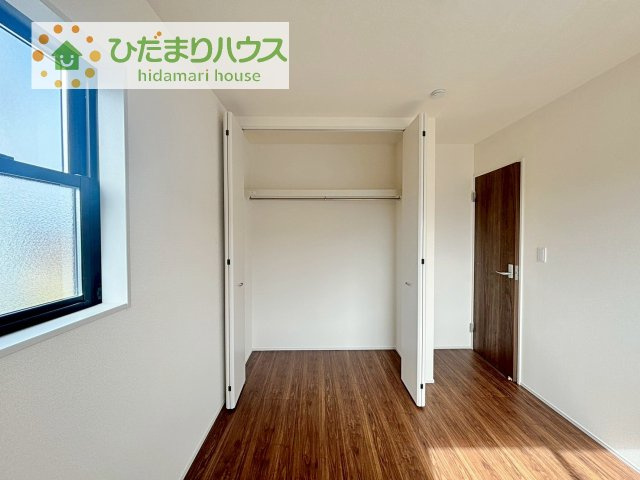 【収納】 | 第2土浦市並木　新築戸建　1号棟 | 全室にクローゼットが付いていて、お部屋の住空間もスッキリ広々使えそうです(^^)