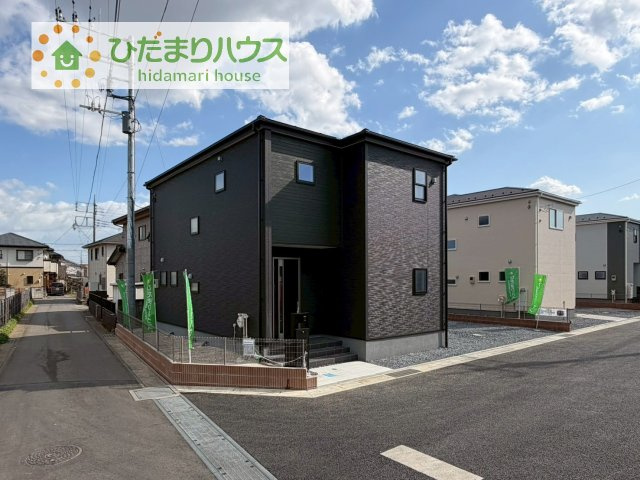 【外観】 | 第2土浦市並木　新築戸建　1号棟 | デザイナーズのようなお洒落な外観です(^^♪