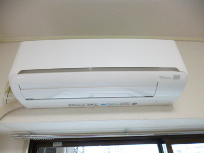 【設備】 | ノルデンハイム瑞光Ⅱ | エアコンがあるので年中快適に生活できますね