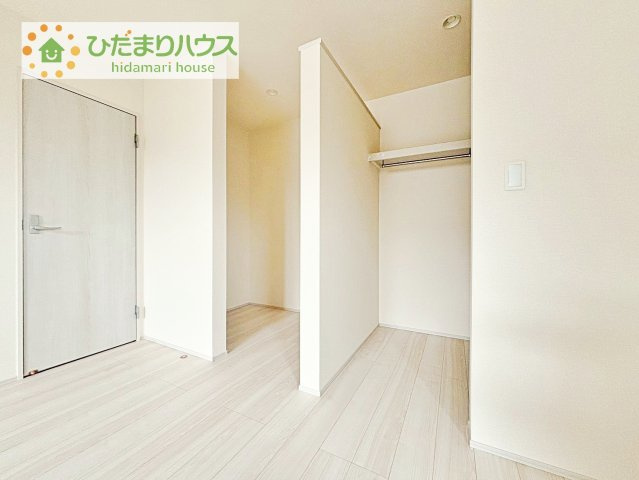 【収納】 | 第2土浦市並木　新築戸建　3号棟 | 大容量のWICのある主寝室！夫婦の洋服もたくさん収納できます！