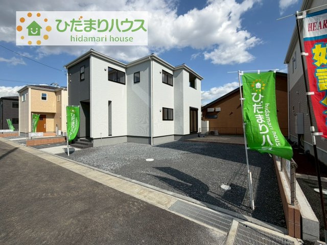 【駐車場】 | 第2土浦市並木　新築戸建　3号棟 | マイホームなら駐車場代がかかりません！しかも、自宅の駐車場で洗車ができます！今までコイン洗車に行っていた手間も省けて、節約にもつながります(^^♪