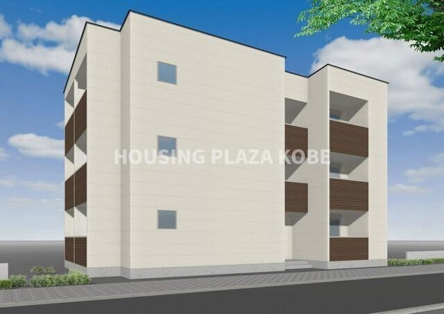 ジーメゾン神戸ヴェルデの外観パース