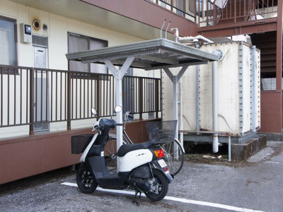 【その他共用部分】 | カヌマヒルズ | 屋根付きの駐輪場があります♪