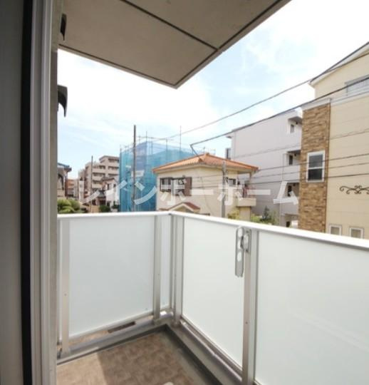 blue palette浦安のバルコニー