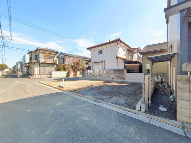 【新築分譲住宅】川越市石原町2丁目の前面道路含む現地写真