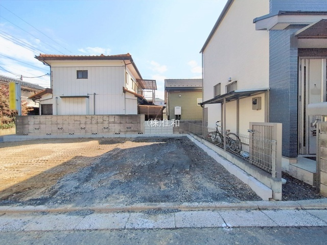 【新築分譲住宅】川越市石原町2丁目の前面道路含む現地写真