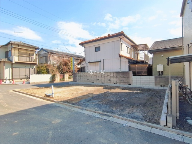 【新築分譲住宅】川越市石原町2丁目の前面道路含む現地写真