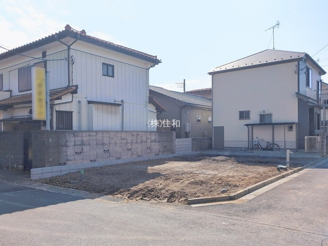 【新築分譲住宅】川越市石原町2丁目の前面道路含む現地写真