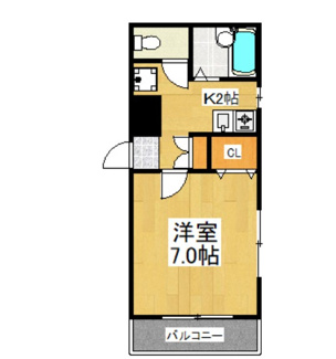 【間取り】 | アパートメントレゴ | 間取りです。