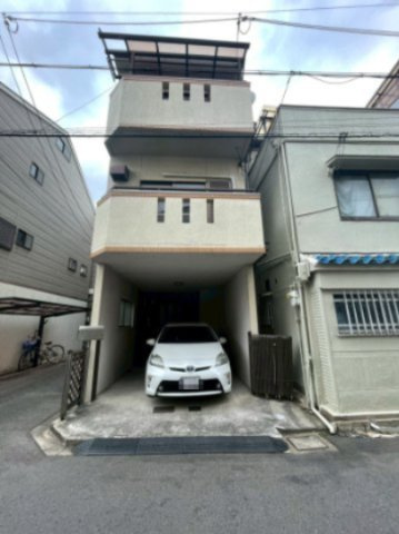 門真市本町の前面道路含む現地写真