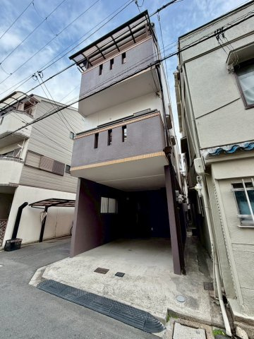 門真市本町の前面道路含む現地写真