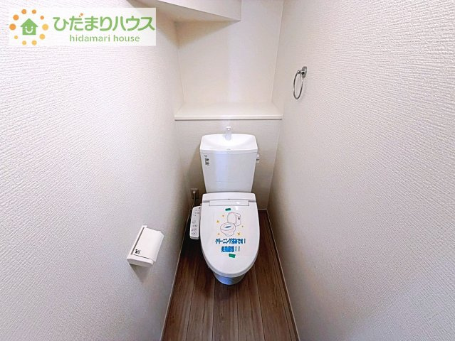 【トイレ】 | 土浦市中央3期　新築戸建　2号棟 | トイレは1F、2F共に完備！取り合いになることがありませんね(^^)/